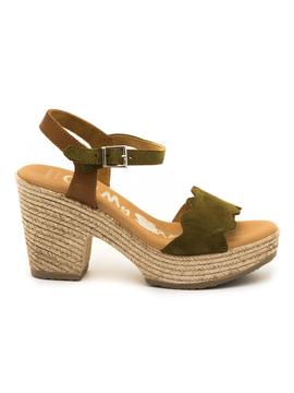 Sandalia OhMySandals 4719 Kaki para Mujer