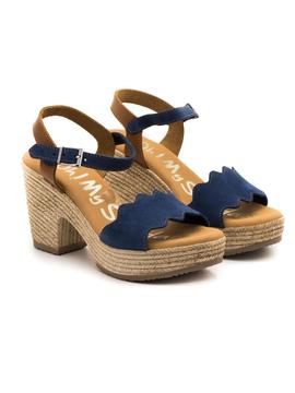 Sandalia OhMySandals 4719 Azul para Mujer