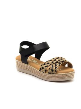 Sandalia OhMySandals 4680 Negra para Mujer