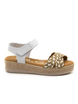 Sandalias OhMySandals 4680 Blancas para Mujer