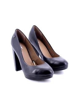 Zapato Mtng Negro De Tacon 51030