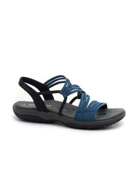 Sandalia Skechers Azul 41180 para Mujer