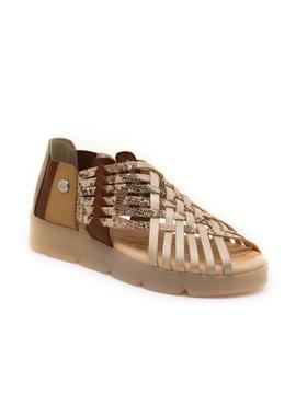 Sandalias Trisoles 1224 Oro-Serpiente para Mujer