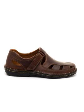 Sandalias 48Horas 017101 Piel Marrones para Hombre