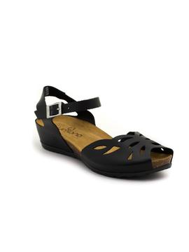 Sandalia Yokono Capri-003 Negra para Mujer