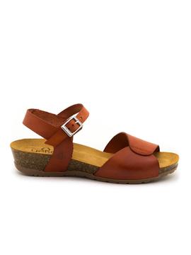 Sandalias Yokono Capri-066 Teja para Mujer