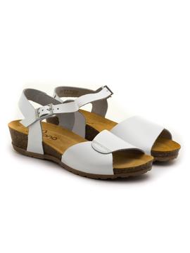 Sandalias Yokono Capri-066 Blanca para Mujer