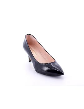 Zapato Divina Locura De Piel Charol Negro D-103