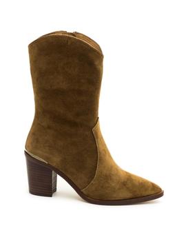 Bota Campera Alpe 40271101 Cuero para Mujer