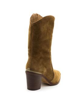 Bota Campera Alpe 40271101 Cuero para Mujer