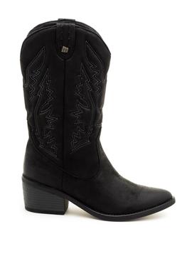 Bota Campera Mtng Tanubis Negra para Mujer