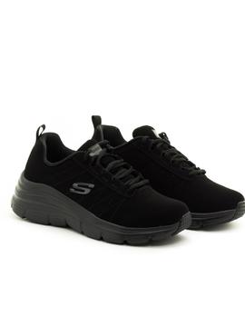 Deportino Skechers FASHION FEET Negro para Mujer