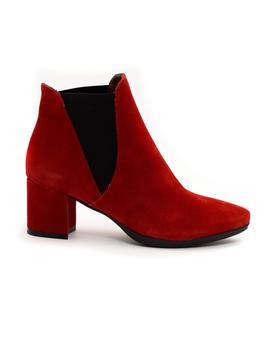 Botín Chelsea Dayer4 Rojo para Mujer