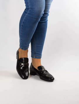 Mocasín Callaghan 26901 Negro para Mujer