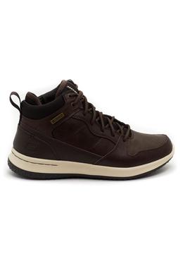 Botines Skechers Delson 65801 Marrones para Hombre