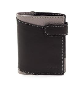 Monedero Blesrok 293  Negro-Gris para Hombre