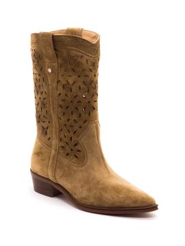 Bota Campera Alpe 4086 Cuero para Mujer