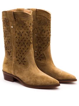 Bota Campera Alpe 4086 Cuero para Mujer