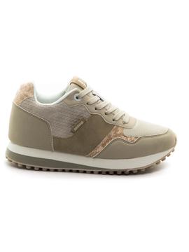 Deportivo Mustang 60033 Taupe para Mujer