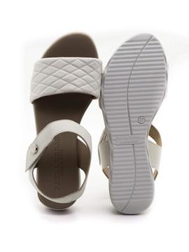 Sandalia Paula Urbam 5-364 Blanca para Mujer