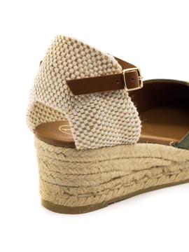 Alpargata Viguera 1757 kaki para Mujer