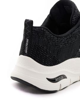 Deportivo Skechers 149058 Negro para Mujer