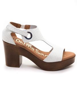 Sandalia Oh My Sandals 4904 Blanca para Mujer