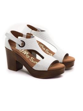 Sandalia Oh My Sandals 4904 Blanca para Mujer