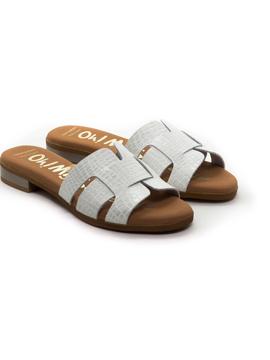 Sandalia Oh My Sandals 4815 Blanca para Mujer