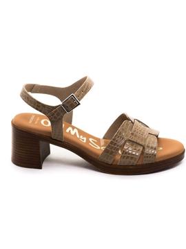 Sandalia Oh My Sandals 4846 Taupe para Mujer