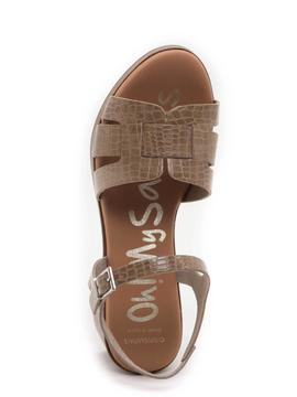 Sandalia Oh My Sandals 4846 Taupe para Mujer