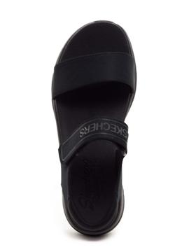 Sandalia Skechers 119226 Negra para Mujer