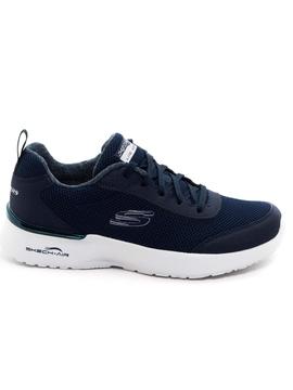 Deportivo Skechers 12947 Azul Marino para Mujer