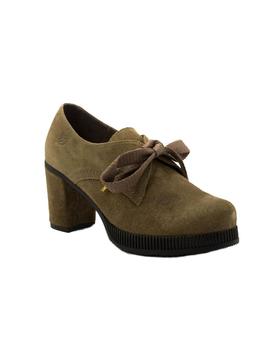 Zapato Yokono De Piel Taupe AGATA-006