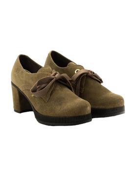 Zapato Yokono De Piel Taupe AGATA-006