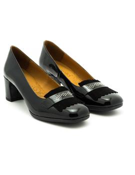 Zapato Modabella De Piel Negro 99.1331