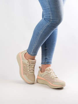 Deportivo Skechers 149023NYPK Beige para mujer