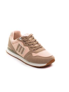 Deportivo Mustang 69988 Taupe-Rosa para Mujer