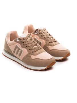 Deportivo Mustang 69988 Taupe-Rosa para Mujer