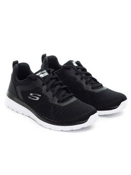 Deportivo Skechers 12607 Negro para Mujer