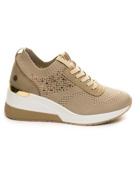 Deportivo XTI 42593 Beige para Mujer