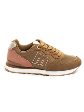 Deportivo Mustang 69705 Taupe para Mujer