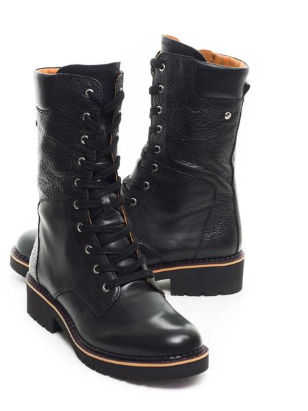 Bota Militar W0V-8954 Negra para Mujer