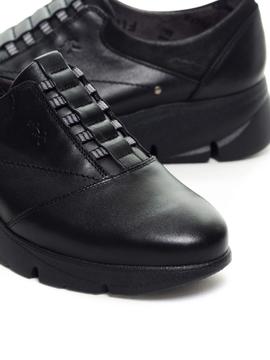 Zapato Fluchos F1357 Negro para Mujer