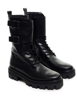 Botas Alpe 20900205 Militar Negras para Mujer