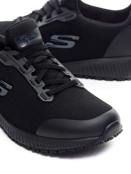 Deportio Skechers 77222 Negro para Mujer