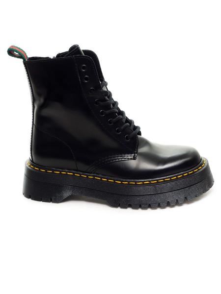 Bot n Alpe 34753005 Militar Negro para Mujer