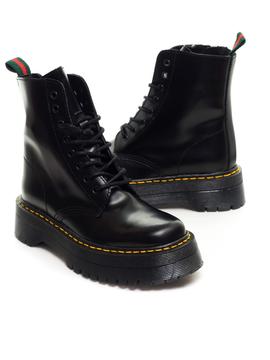 Botín Alpe 34753005 Militar Negro para Mujer