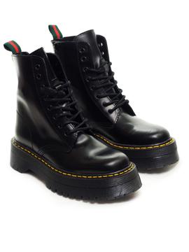 Botín Alpe 34753005 Militar Negro para Mujer