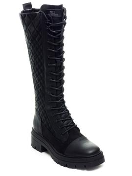 Bota Xti Negra Guata para Mujer